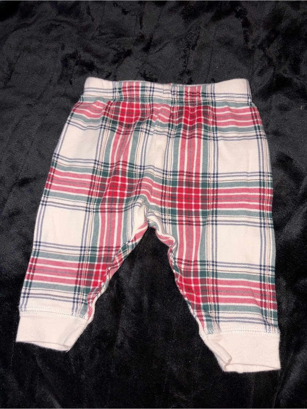 0-3M Plaid Pants